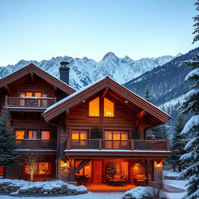 A la montagne